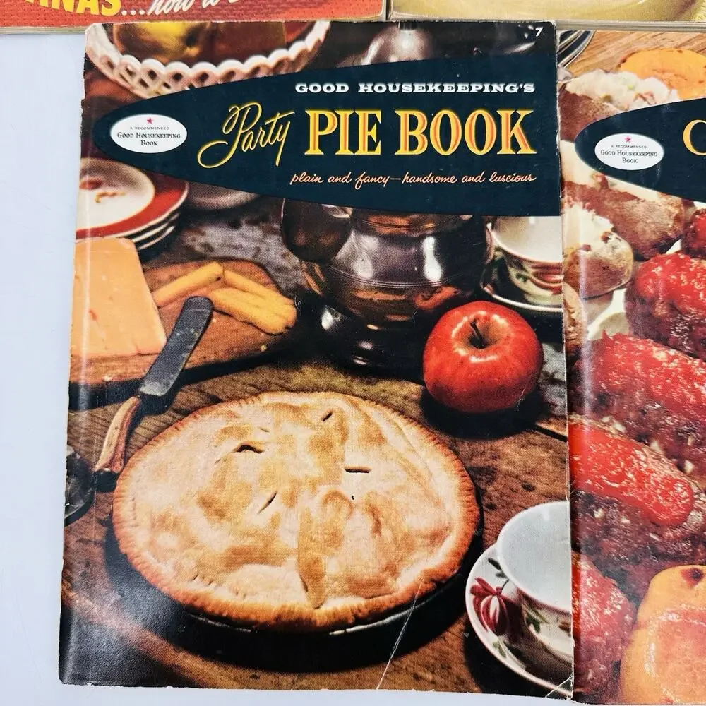 Vintage Good Housekeeping's Company Meals & Buffets Pie CIA CASSEROLE Cookbooks